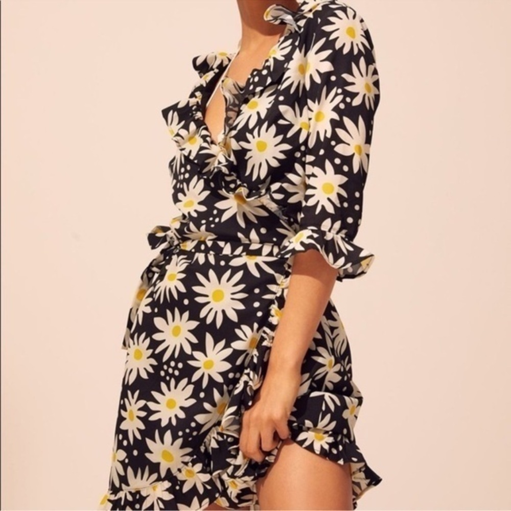 New with Tags Sold & Striped Wrap Dress